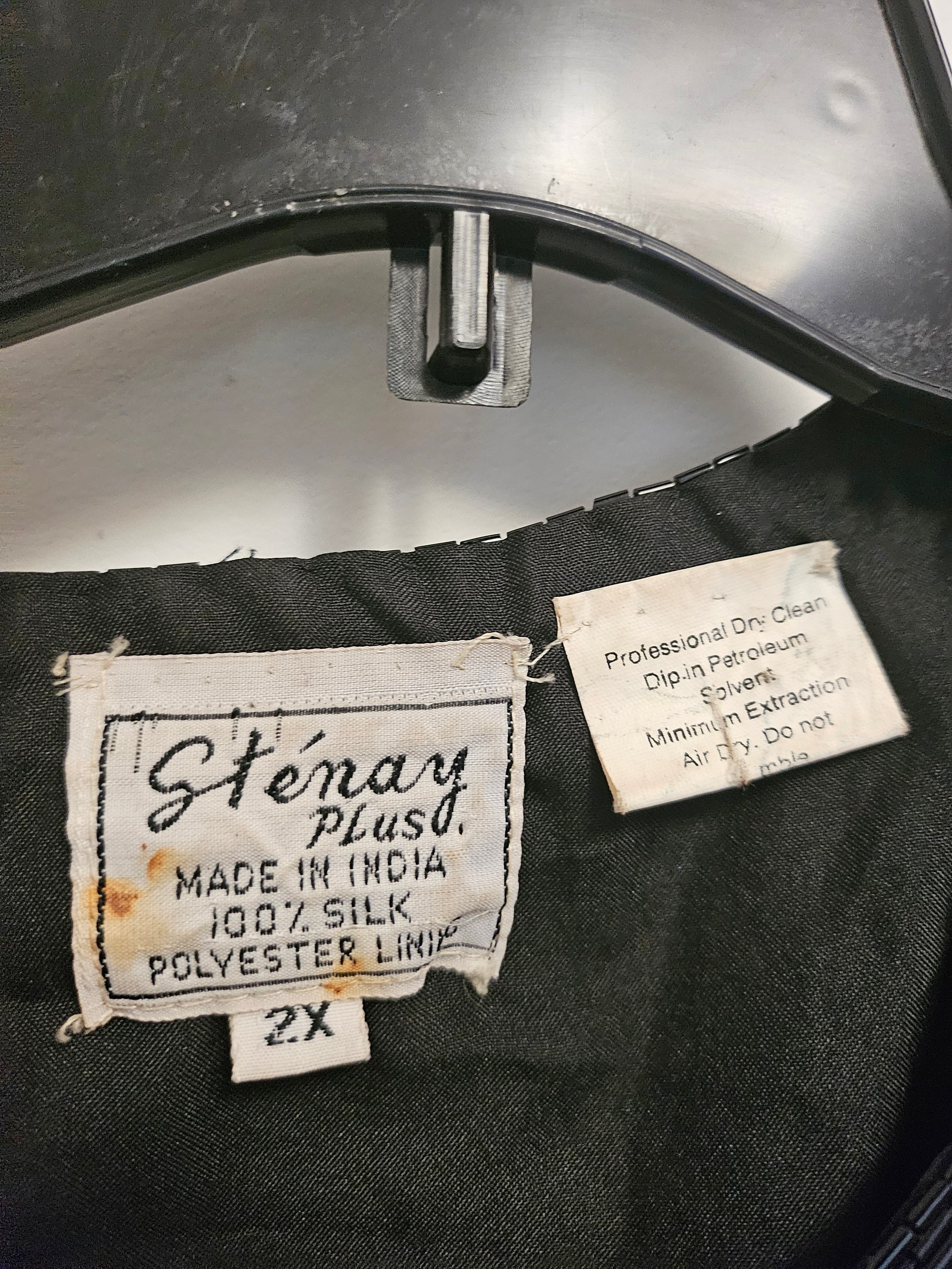 Labels of Rainbow sequined jacket dress with fringe details