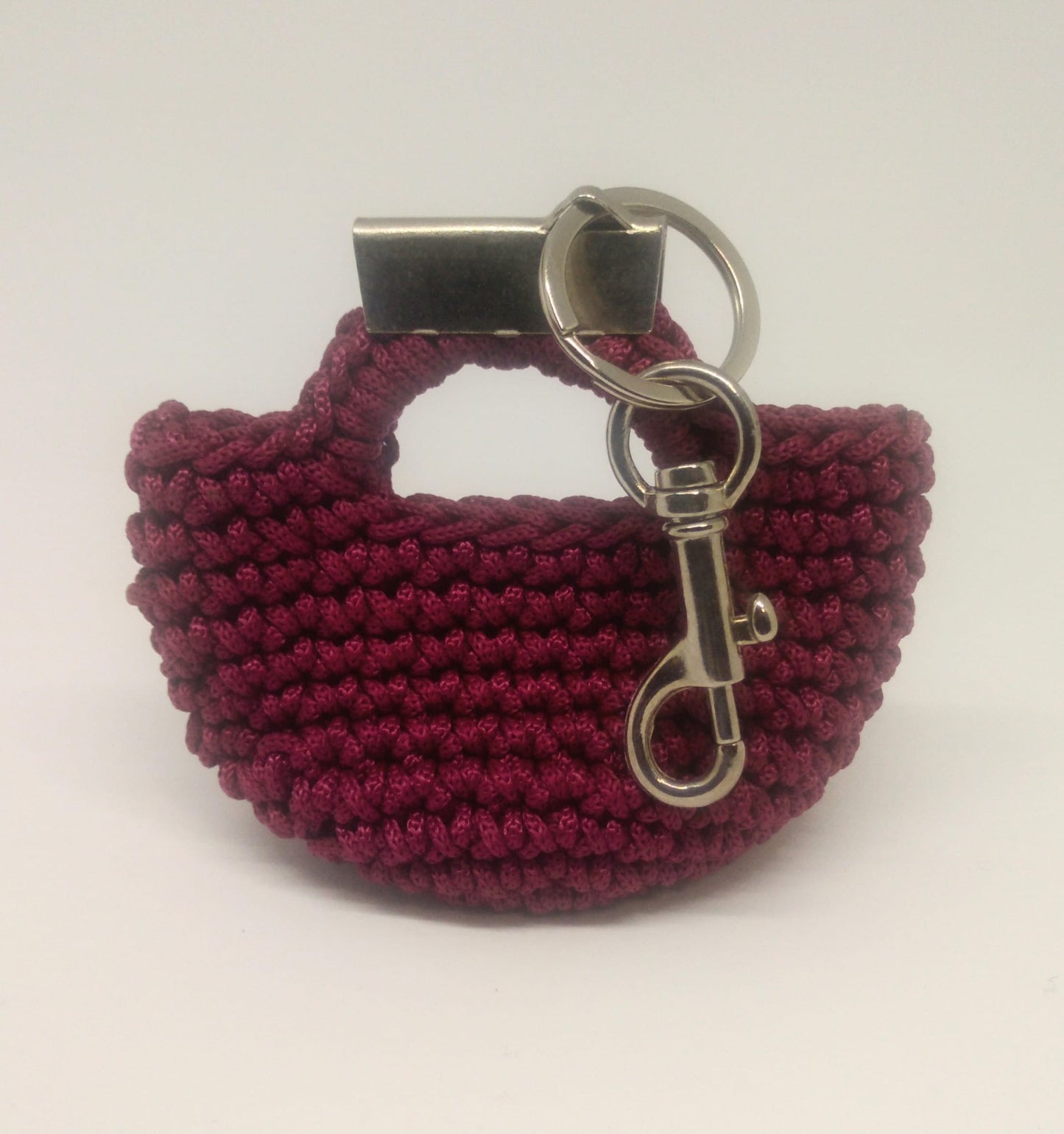 QS Mini-Crochet Handbag Keychain