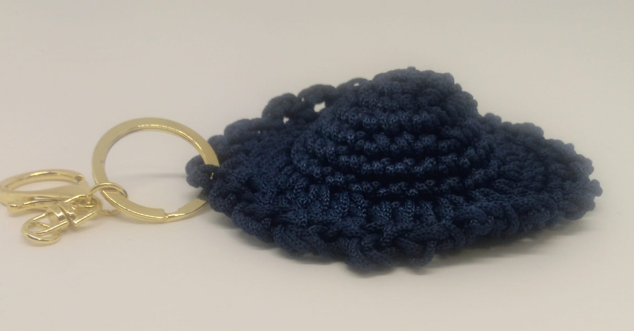 HATTIE-Crochet Hat Keychain