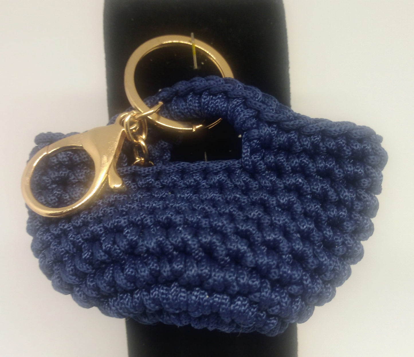 QS Mini-Crochet Handbag Keychain