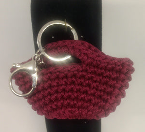 QS Mini-Crochet Handbag Keychain