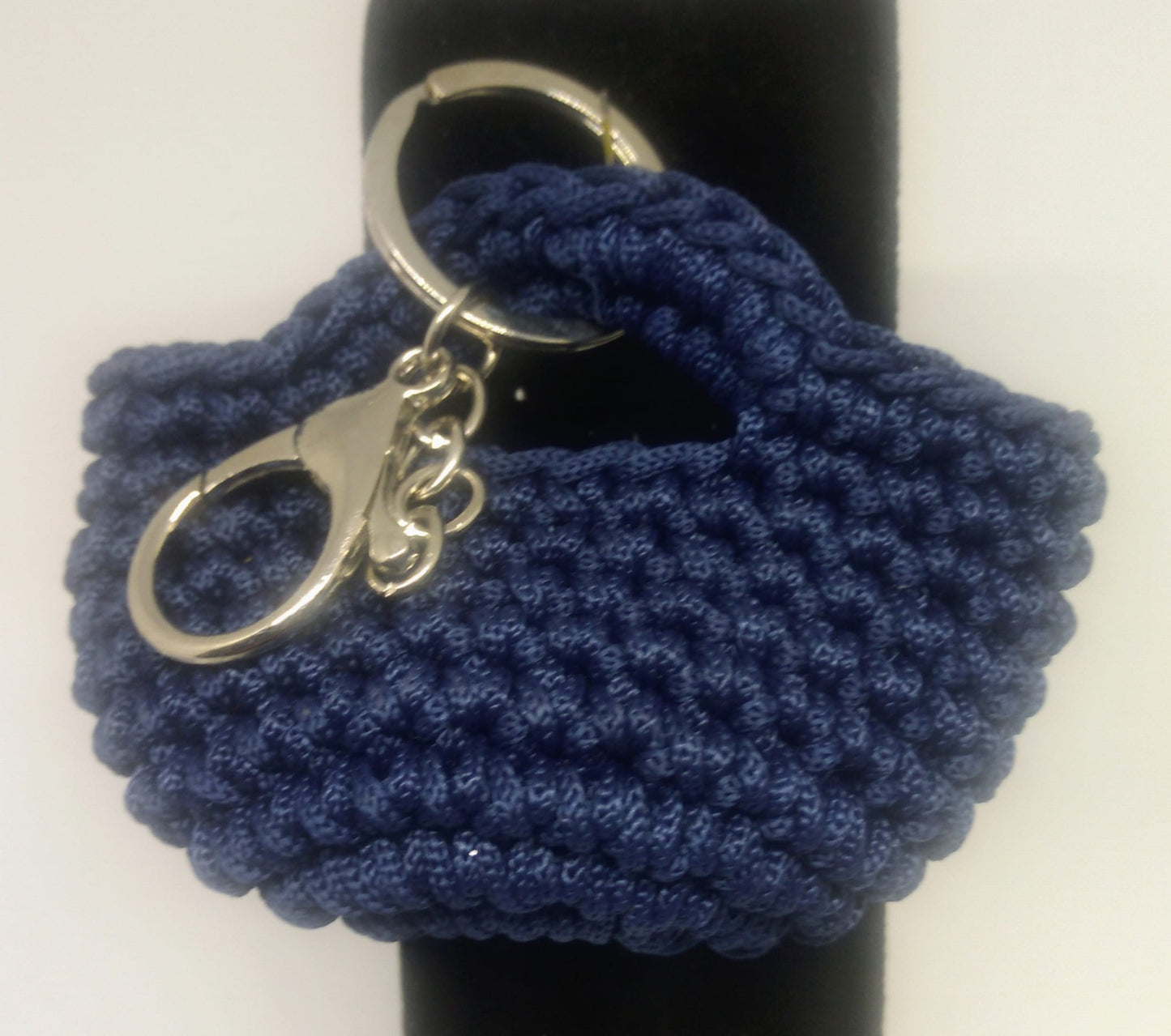 QS Mini-Crochet Handbag Keychain