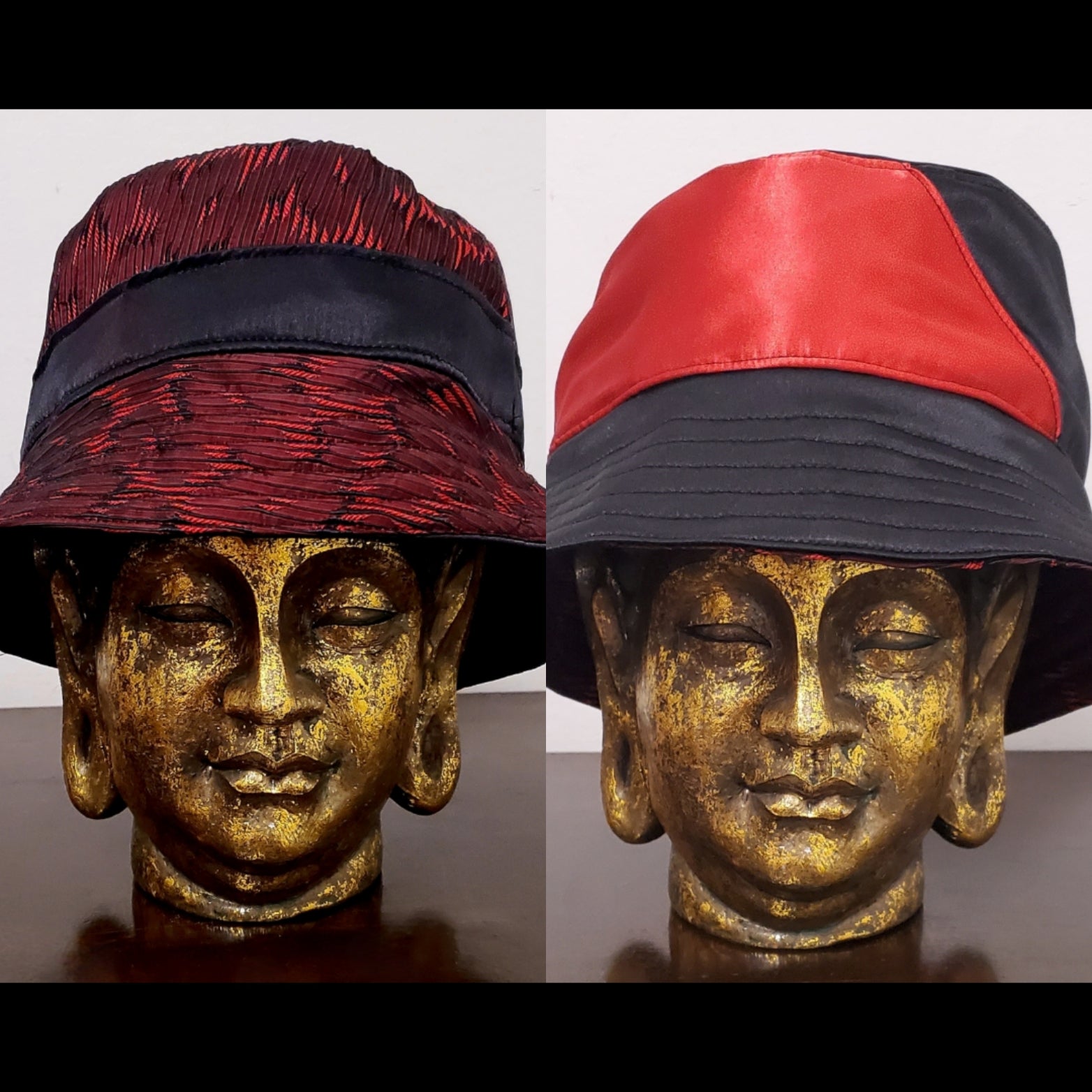 TWOFER-Two looks in one reversible bucket hat