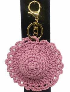 HATTIE-Crochet Hat Keychain